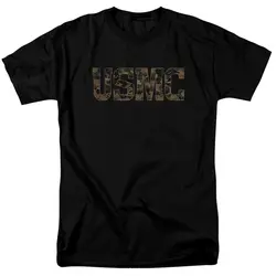 US USMC CAMO FILL Licensed Adult Men's Graphic Tee Shirt Unisex T-shirts For Man Woman Short Summer Tees Luxury Brand