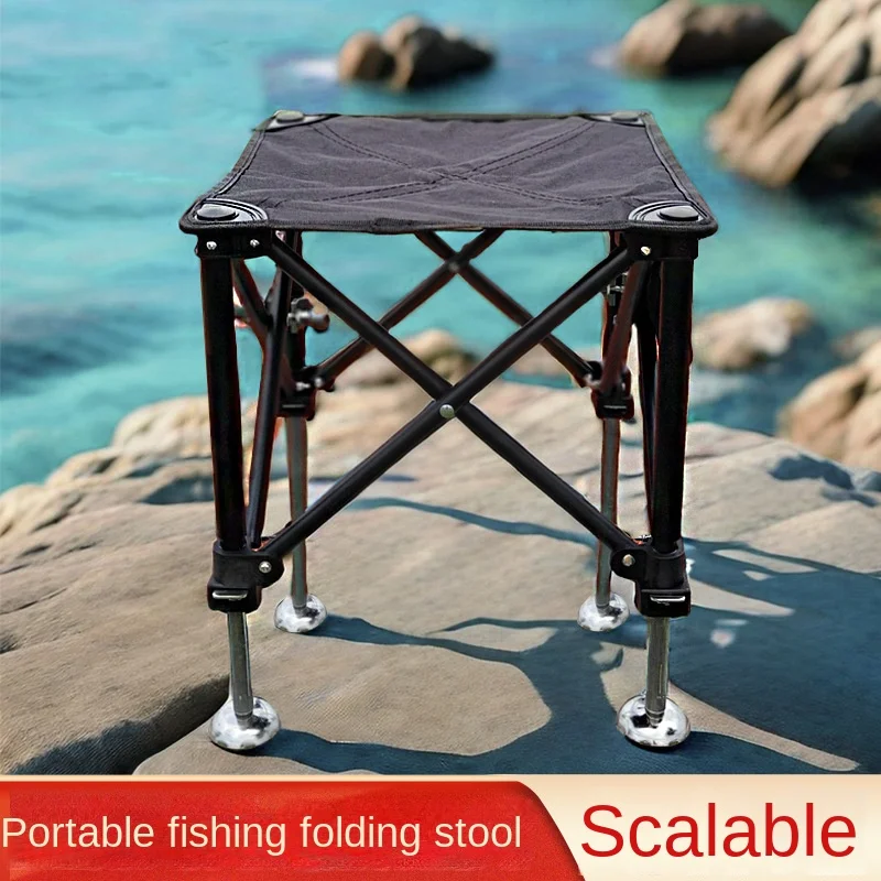 

Folding chair new small fishing chair lift wild fishing folding fishing platform fishing portable stool small all-terrain