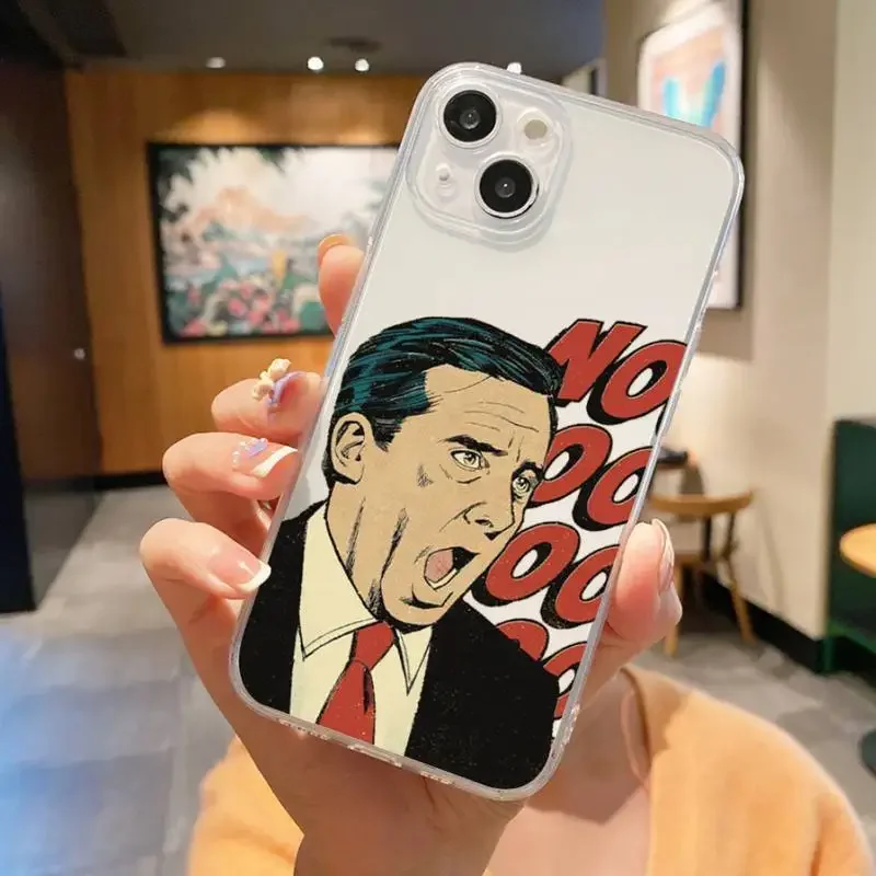 Michael Scott The Office Phone Case For Iphone 14 15 16 Plus X Xr Xs 11 12 13 Mini Mobile Iphones 14 Pro Max Case