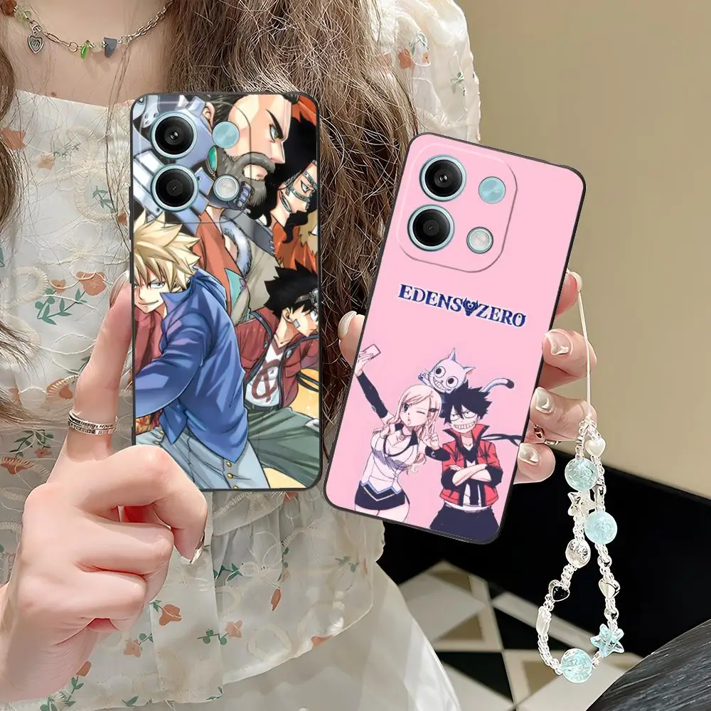 

Чехол для мобильного телефона Mobile Edens Zero для POCO M6 M5 M4 M3 X7 X6 X5 X4 X3 F6 F5 F4 Pro GT 5G с цветной печатью, роскошный чехол для смартфона