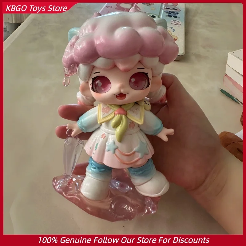 Genuine Man Chao Mioco Four Seasons Magic Series Blind Box Collectible Toys Kawaii Doll Cute Mini Surprise Girl Display For Fans