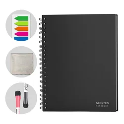 Whiteboard Notebook Uitwisbaar Meeting Notebook Droog Wissen Whiteboard Voor Vergadering Business Office Home Newyes A4 Size