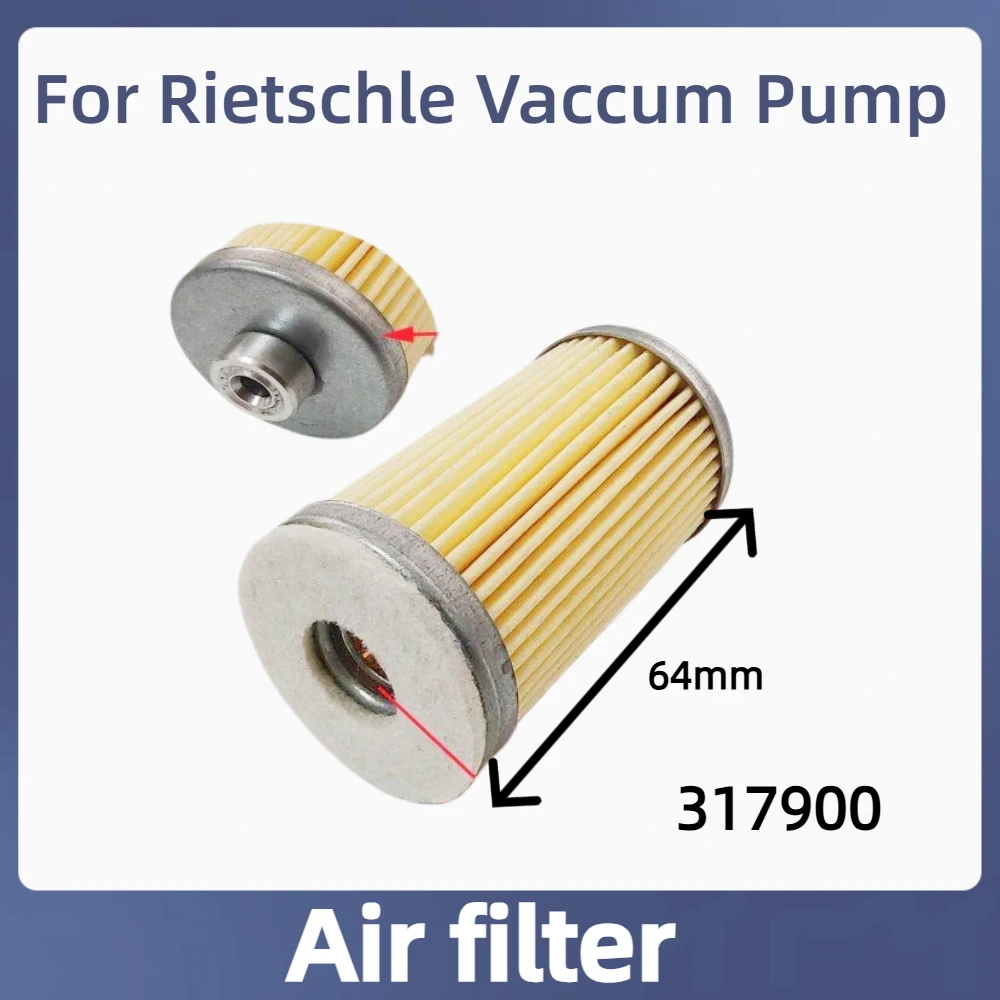 1pcs for Rietschle  Vacuum pump Replace Parts air filter element 317896 317960 317900 317856
