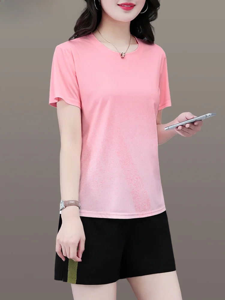 

TUCANO Ice Silk Qui Dry Sports orm Set Женский 2025 New Faion Бадминтон orm ort Sve orts Комплект из двух предметов