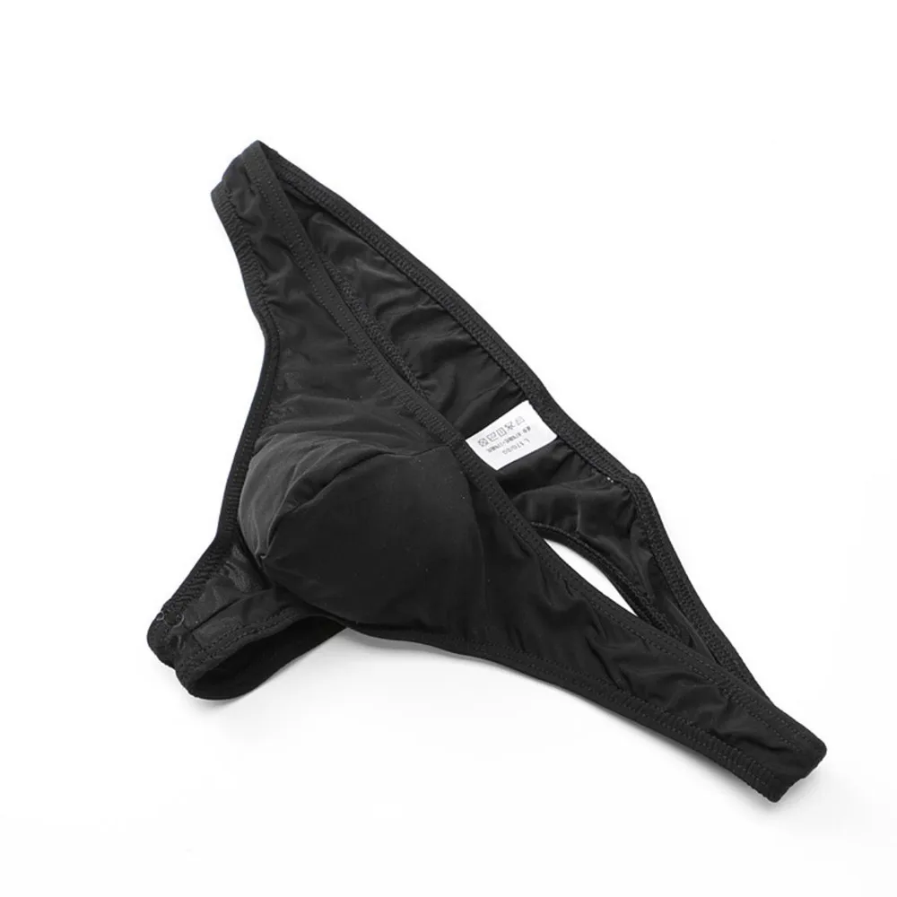 

Men Sexy Underwear Breathable Thongs G-String Male Modal Silky Panties Low Waist Shorts Gay Erotic Underpants Bikinis Briefs