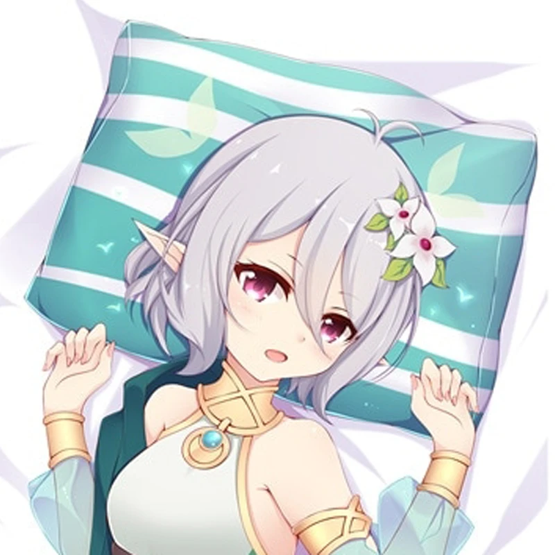 

Dakimakura Anime Pillow Case Kokkoro Pillow Cover Halloween Christmas Decoration