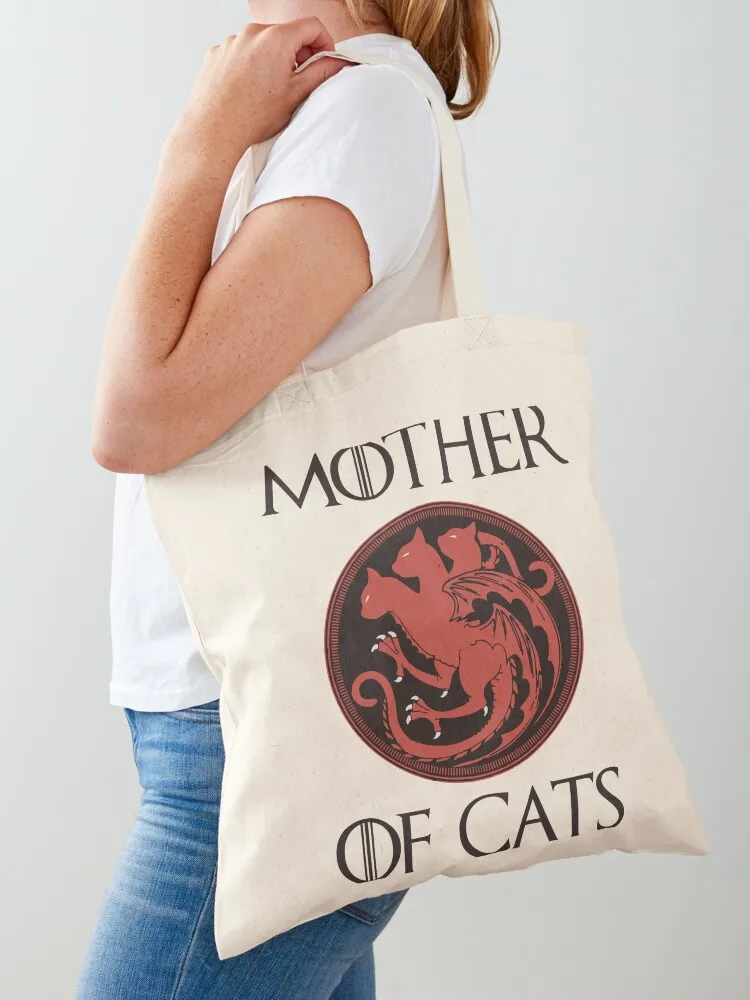 

Mother Of Cats Essential Tote Bag hand bag ladies Handbags women Women's beach bags tote bags men