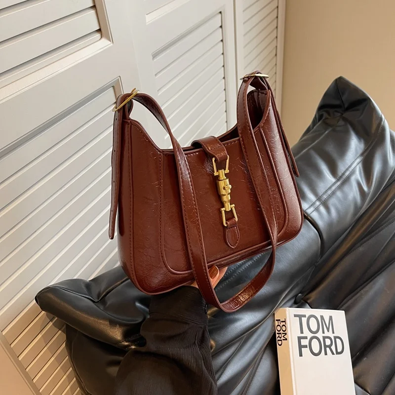 กระเป๋าสไตล์ดีไซเนอร์ - กระเป๋าคุณภาพสูงขายดีอันดับ 202 ใบ กระเป๋าสะพายข้างแบบเรโทรและอเนกประสงค์ กระเป๋าสะพายข้างแบบคลาสสิก