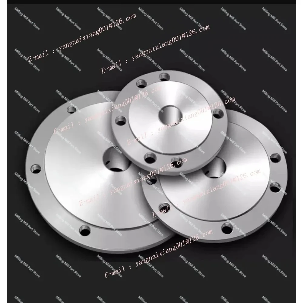 フランジ用、キー溝なしチャックモーターシャフトフランジ、セルフセンタリング用 K11/K12/K72-80 K11/K12/K72-100 内穴 12-25mm チャックフランジ