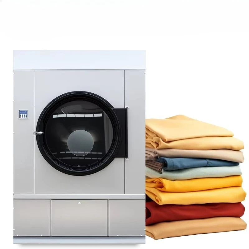 Airo Hot Sale Gas Tumble Dryer Electric Stainless Steel Automatic Steam Laundry 50KG-150KG Washing Machine Dryer