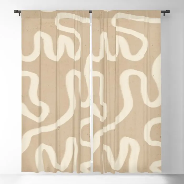 Abstract Minimal 65 Blackout Curtains 3D Print Window Curtains For Bedroom Living Room Decor Window Treatments