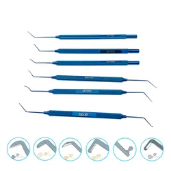 Nucleus Chopper Manipulator Capsule Retractor Titanium Ophthalmic Instrument Double Eyelid Tool