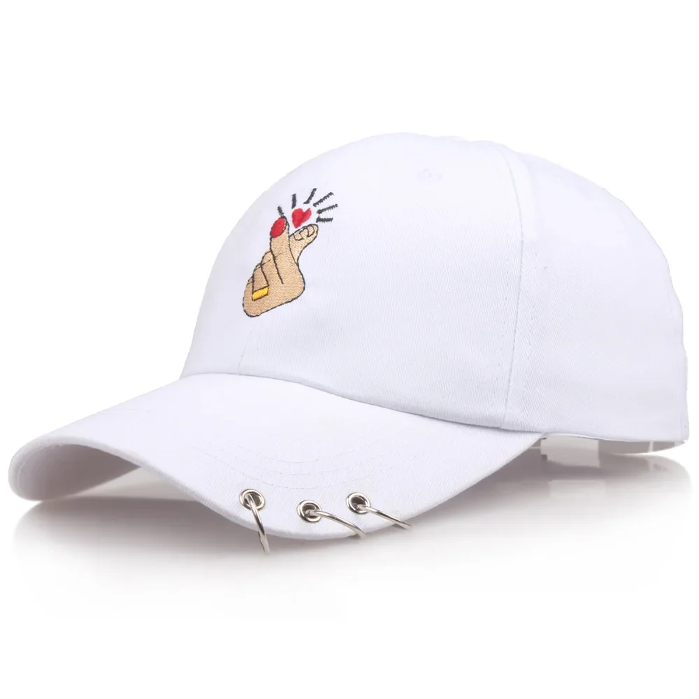 

Unisex Baseball Cap with Star Iron Ring Adjustable Sun Hat Outdoor Casual Cap for Spring Autumn Streetwear