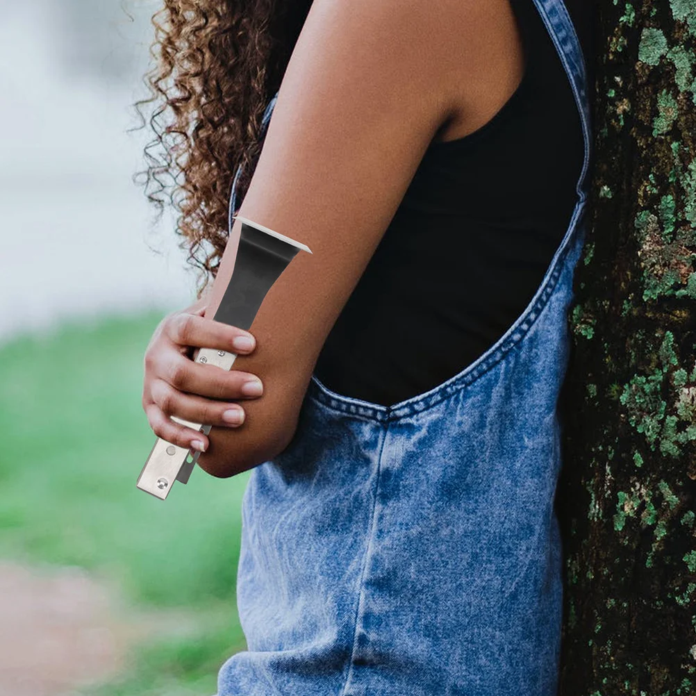 2pcs Tree Bark Scraper Polished Metal Rustproof For Woodworking Garden Landscaping Manual Debarking Wood Bark Stripping Tools