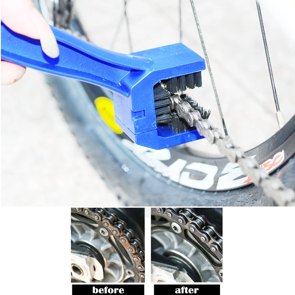 Kettenbürste Reinigungsbürste für KTM EXC EXCF CRF CR XR YZ YZF WR KLX RMZ RMX DRZ Motorrad Enduro Wartungsteile – Detail 8