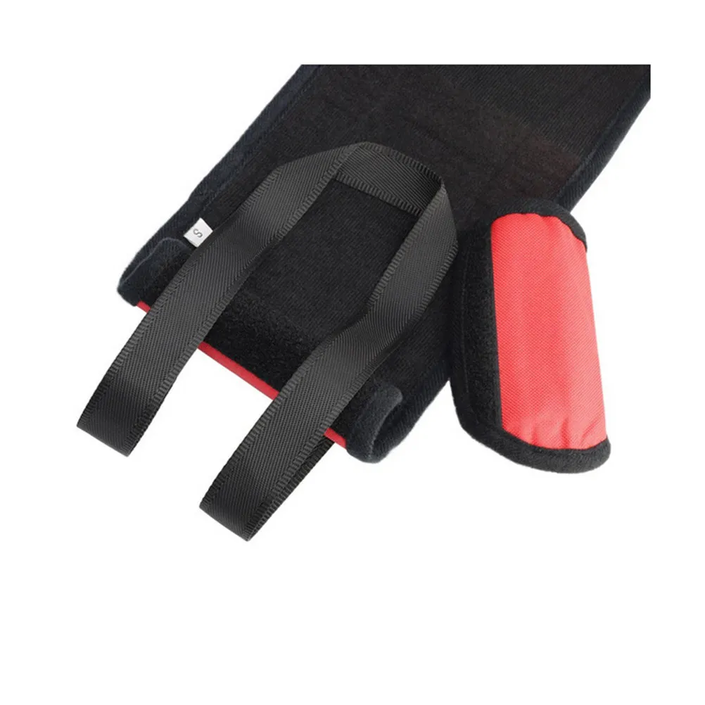 Dog Lift Support Harness Size M Red Ergonomic Pet Assist Sling for Injuries Walking Recovery Rehabilitation Hip Leg Back Aid