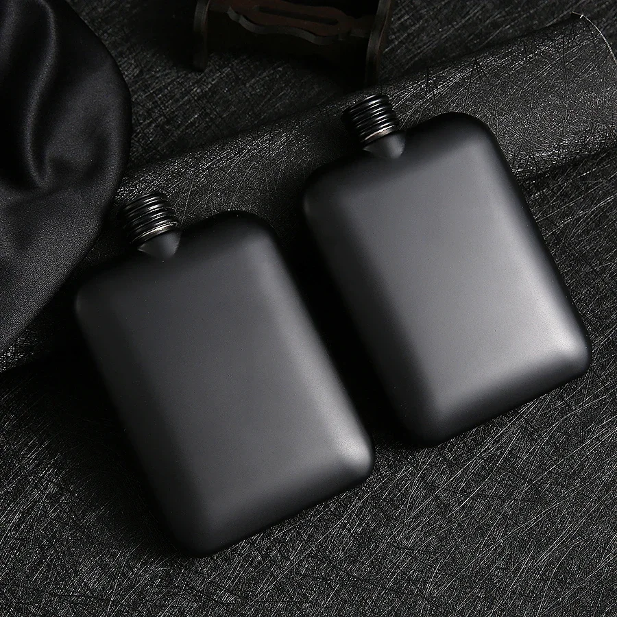 6 Oz Whiskey Hip Flask with Funnel Hidden Pocket Flask for Alcohol Leak Proof Wine Bottle Groomsmen Gifts Food Flask Jerry Can