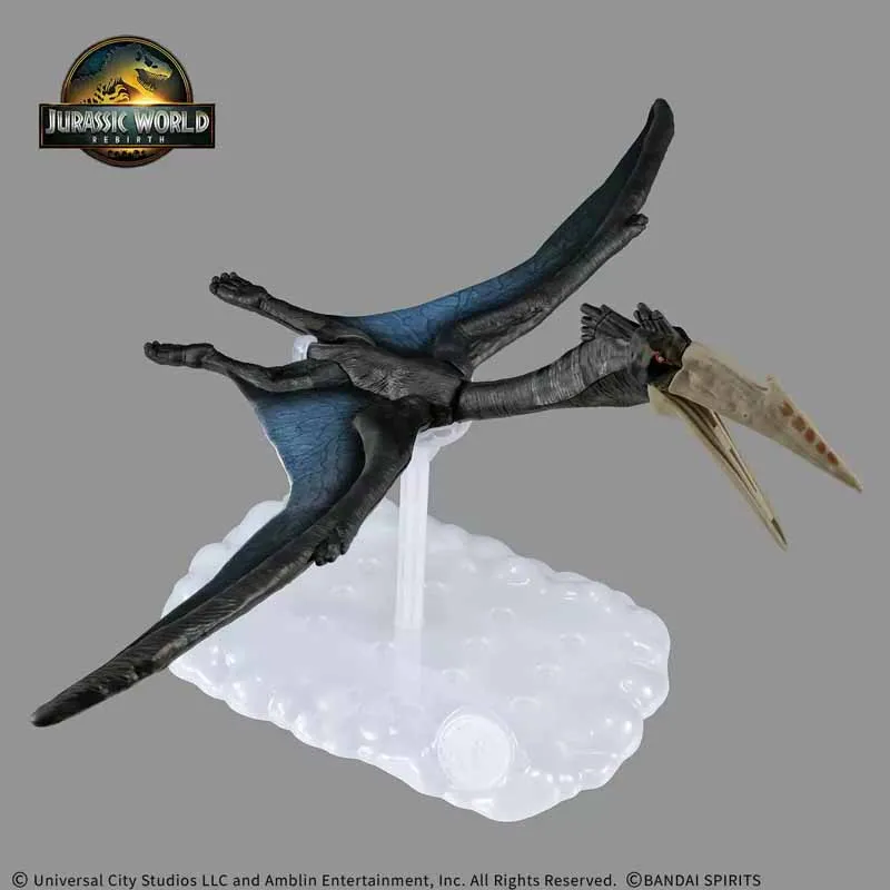 Bandai jurassic world: jurássico mundo quetzalcoatlus anime figura de ação montagem modelo brinquedos modelo colecionável presentes em estoque