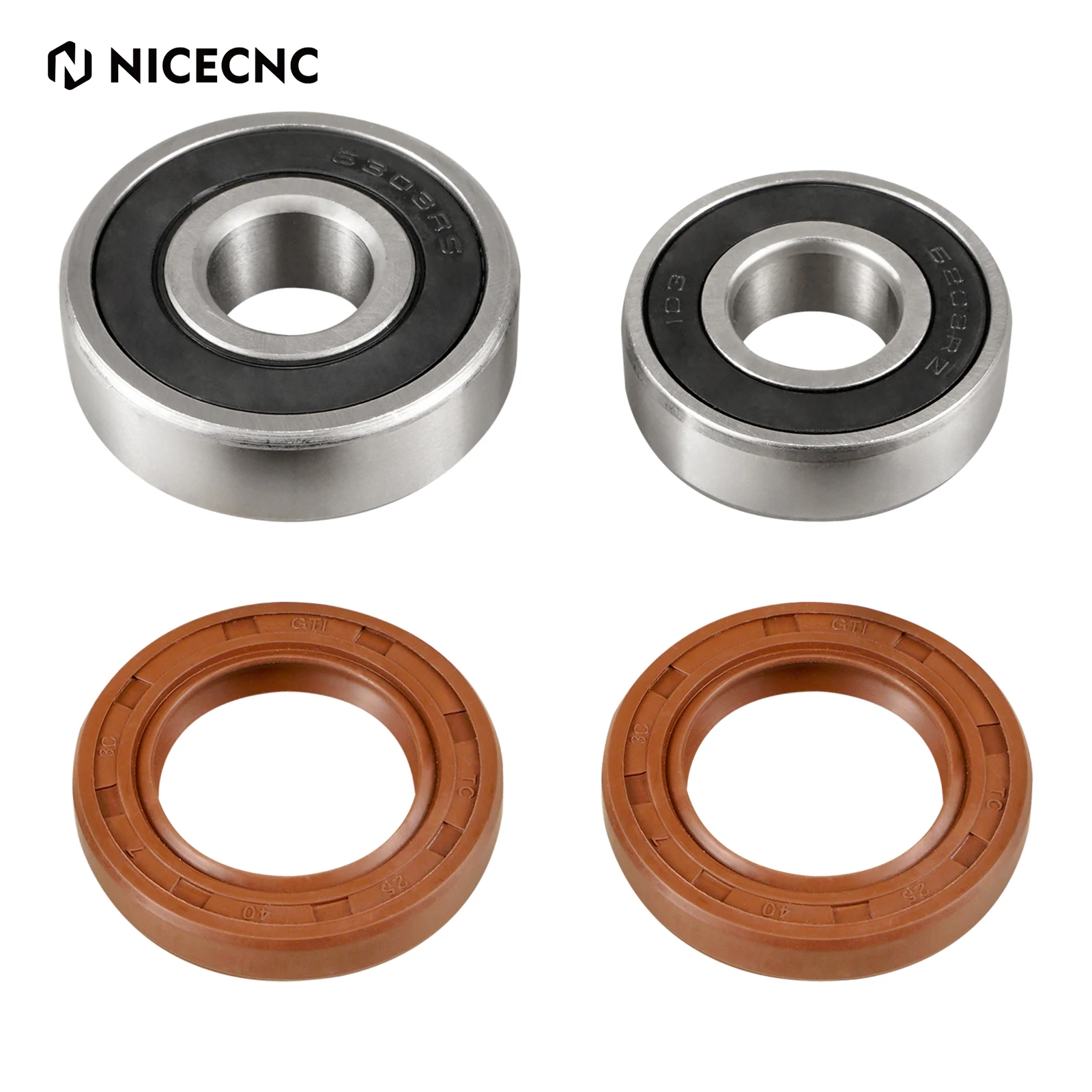 Motorcycle Rear Wheel Bearings and Seals Kit For Honda XR650L XR 650L 1993-2024 2023 2022 2021 2020 2019 2018 2017 2016 2015