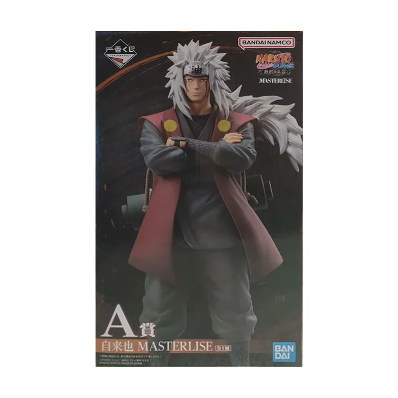 Bandai Ichibankuji Prize A Jiraiya Masterlise Naruto Shippuden 25Cm Anime Original Action Figure Model Toy Gift Collection