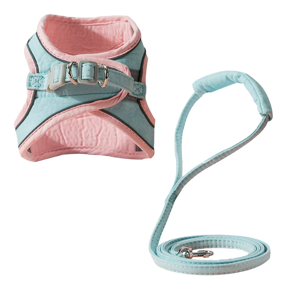 

Leash Pet Cat Pulling Strap Kitten Vest Traction Walking Rope Convenient Outdoor Adjustable Tape