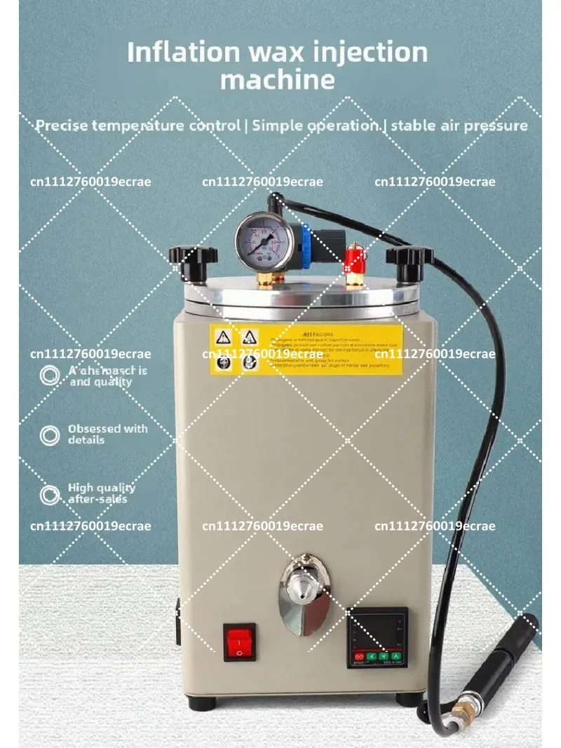 Jewelry Processing Inflating and Waxing Machine, Wax Film Casting, Plate Forming Low Bubble Equipment
