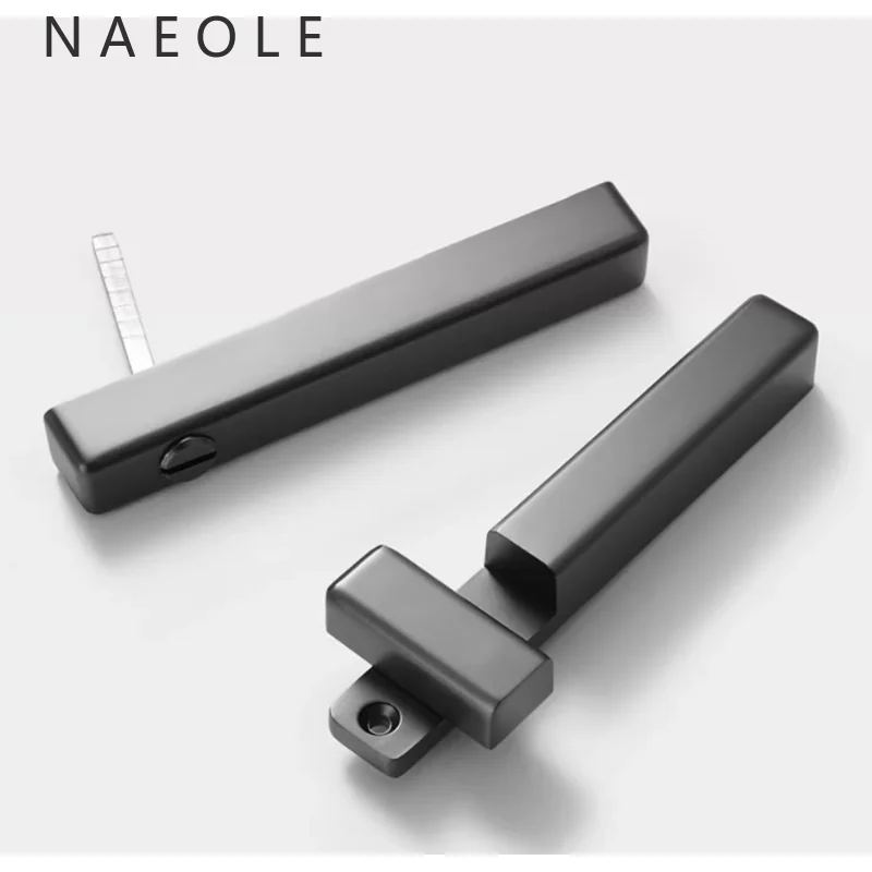 

Home Security Sliding Door Lock Modern Simple Solid Wood Door Hook Lock Bathroom Study Children's Bedroom Furniture Lock