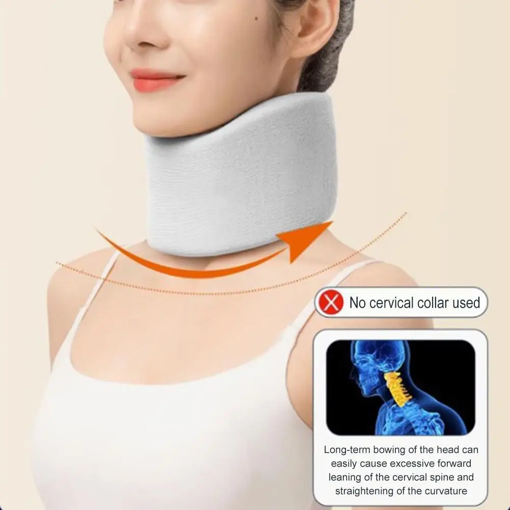 

Губка для поддержки шеи, воротник, совместимый с человеческой механики, антиустройство, терапевтический корректор, наклон шеи и вперед B V9F9