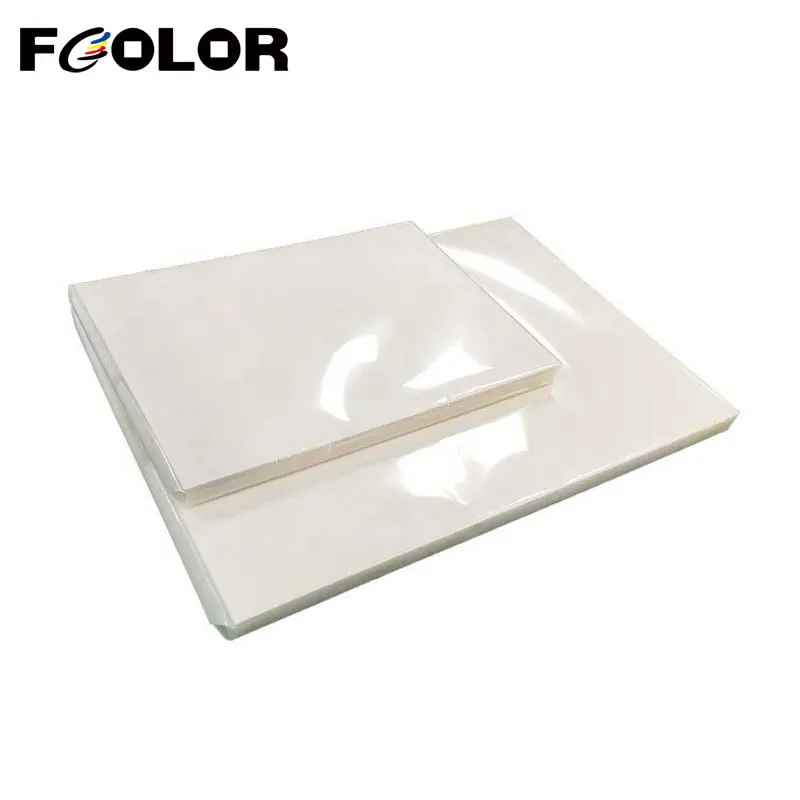 Fcolor USA Local Warehouse Fast Shipping 50 sheets A3 DTF Transfer Film For T-shirt Printing Hot Peel DTF PET Film