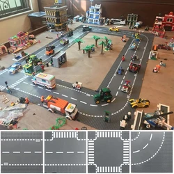 Classic Base Plates City Street Road Plate Building Blocks Figures Construction Toys 32*32 32x32 Dots Baseplates Plastic Bricks
