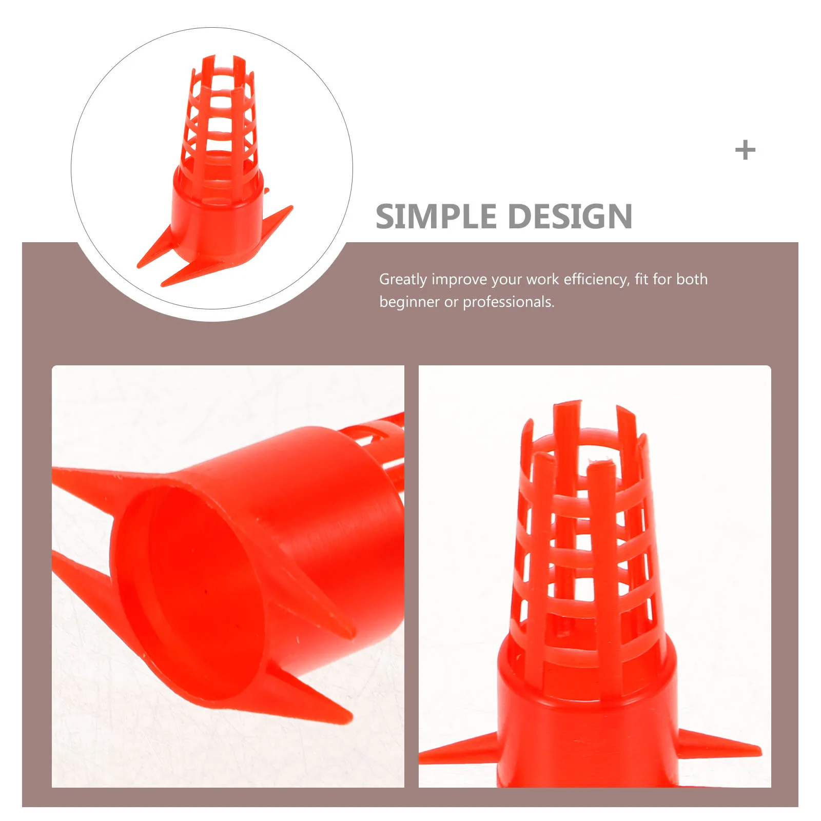 

20pcs Beekeeping Tools Storage Cages Plastic Protective Bee Rearing Breeding Cells Cage Queen Beekeeper Tool Hive