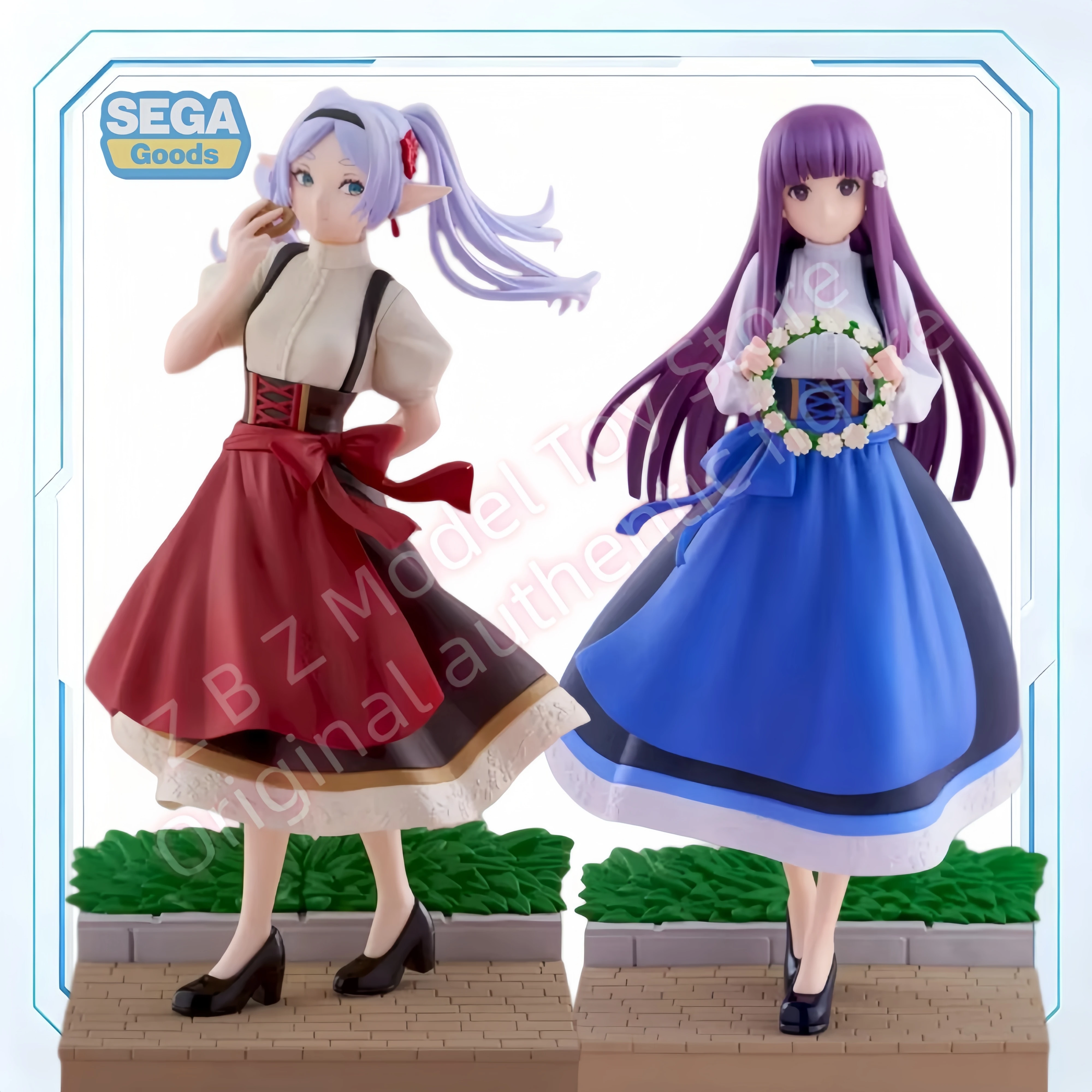 In Stock SEGA Original Genuine XStellar Frieren: Beyond Journey's End Fern Frieren At A Certain Festival 20cm Model Toy Figures