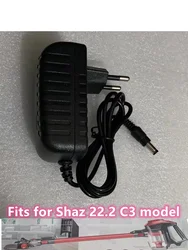 Carregador adaptador de tomada UE para SILVERCREST SHAZ 22.2 C3 aspirador de pó portátil peças acessórios