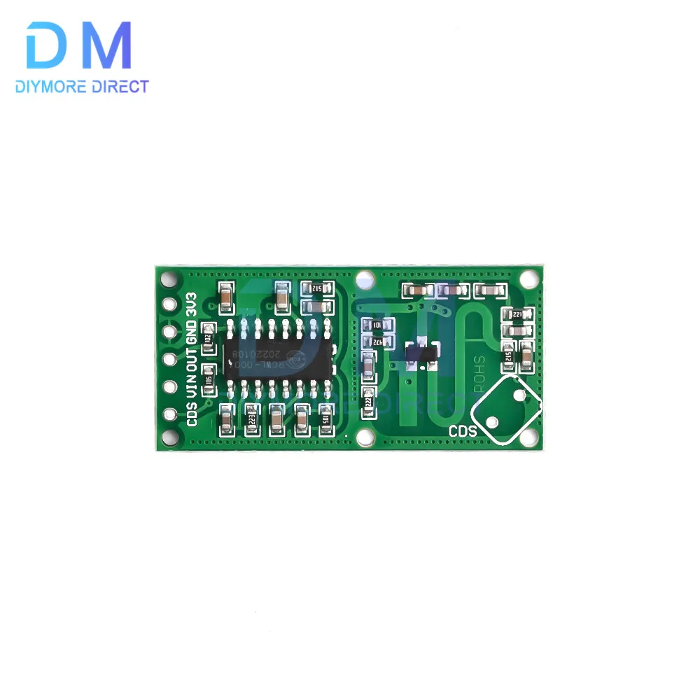Módulo de interruptor de Sensor de Radar de microondas, RCWL-0516, inducción corporal, 3,3-25V