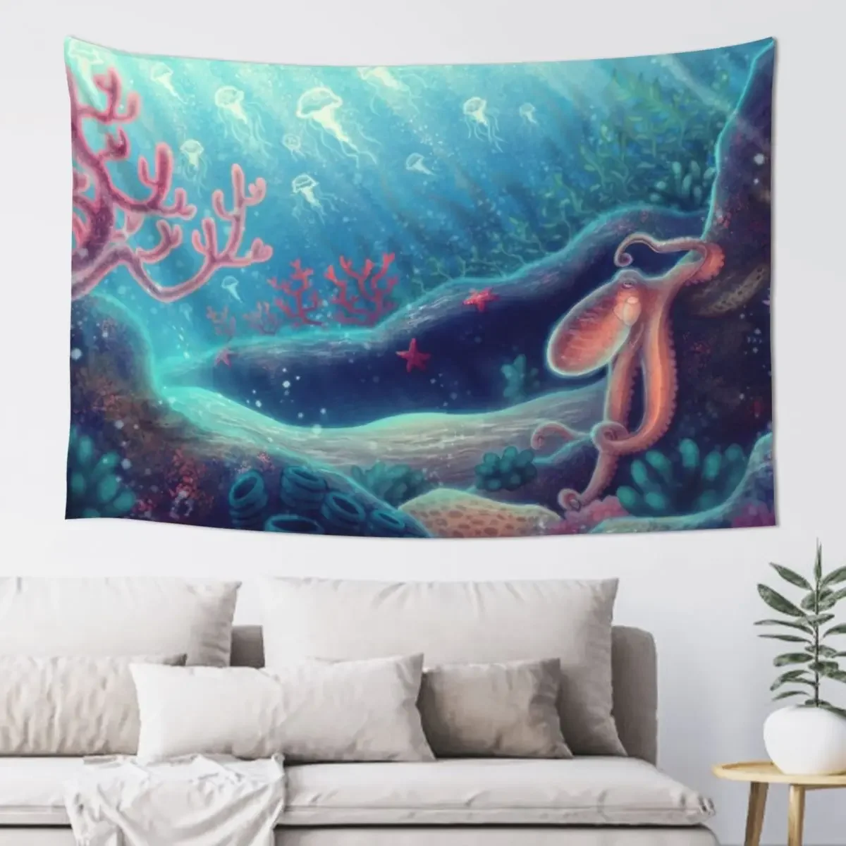 

Ocean Life Tapestry Bedroom Deco Decoration Room Decorations For Your Bedroom Tapestry