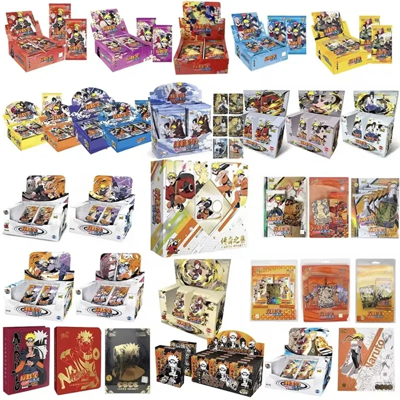 Caja de tarjetas KAYOU Anime Naruto, nueva tarjeta de colección T2W8 Sasuke Hinata SE BP NR CR Ninja Booster Pack, juguete para regalo de cumpleaños y Navidad
