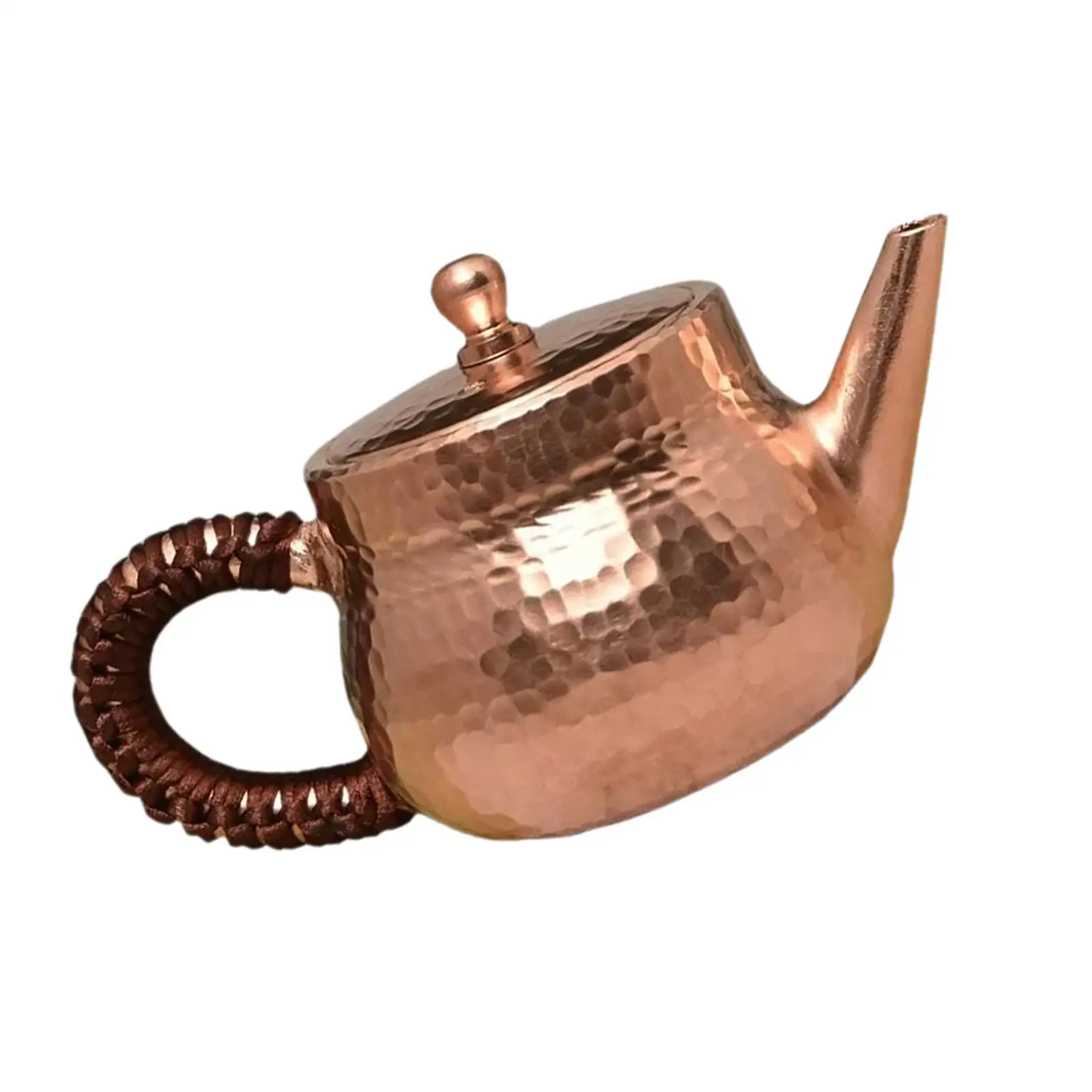 Loose Leaf Tea Maker Copper Tea Pot 200ml Tea Kettle Tea Brewer for Party Picnic