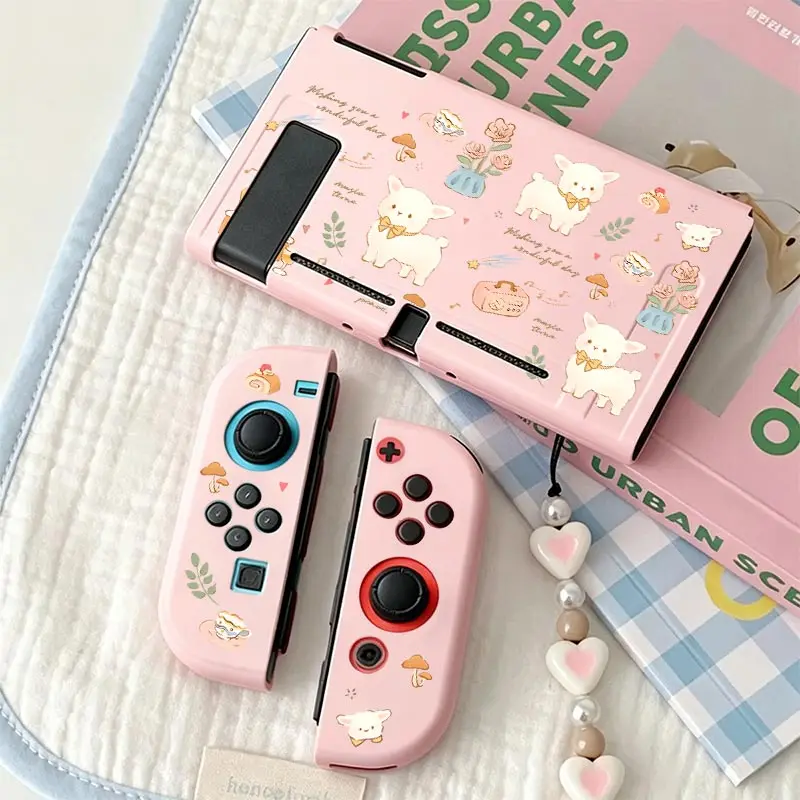 Protective Case Accessories Anti-Scratch Shell Protector for Nintendo Switch NS Game Console TPU Split Protective Case
