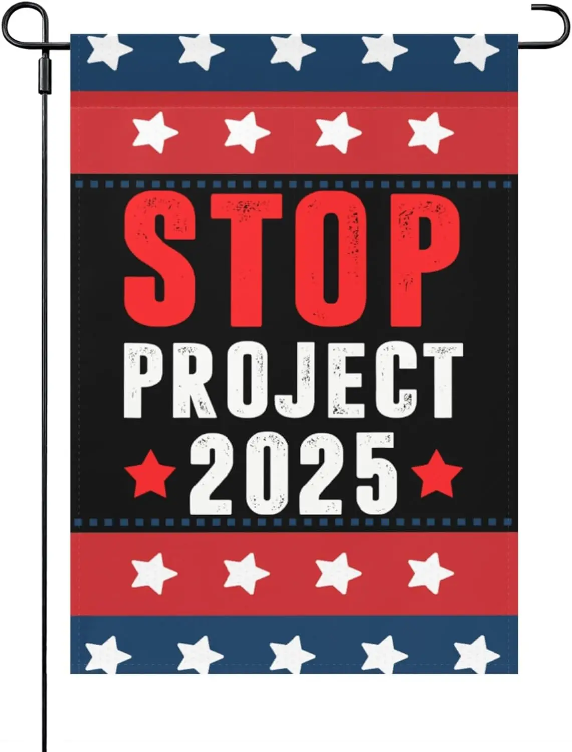 Stop Project 2025 Trump&;s Project Anti Trump Garden Flags One Size Double Sided, Vintage Yard Flag For Outside House Flag Yard