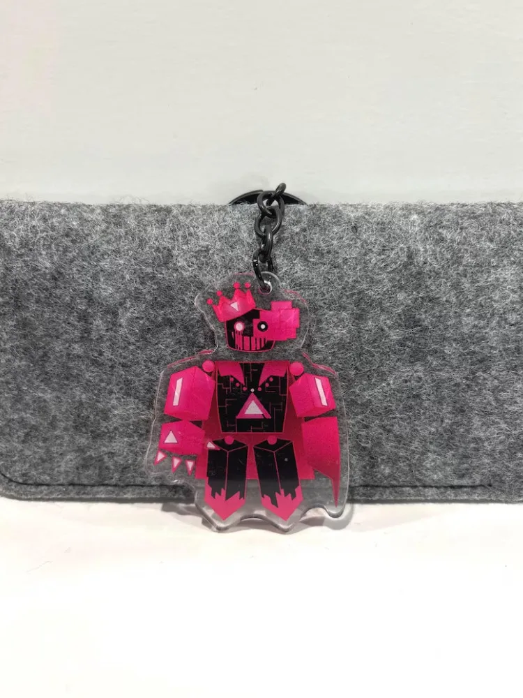 Double-Sided Acrylic Keychain Cartoon Character Gift