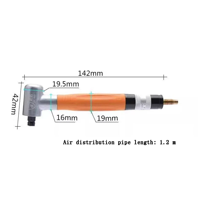 90 Degree Elbow High-speed Polishing Machine, Metal Mold Pneumatic Grinding Machine