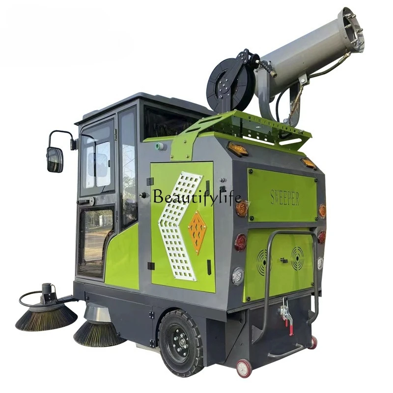 1Driving sweeper Park road electric sweeper