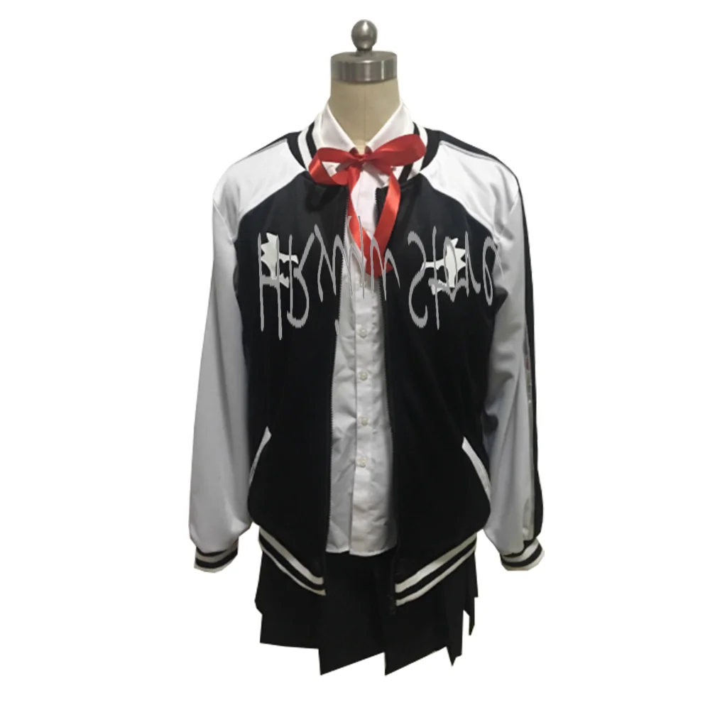 

customized-Unisex cos Ryuuko Matoi Cosplay Costume Baseball Jacket Uniform Halloween Party suit