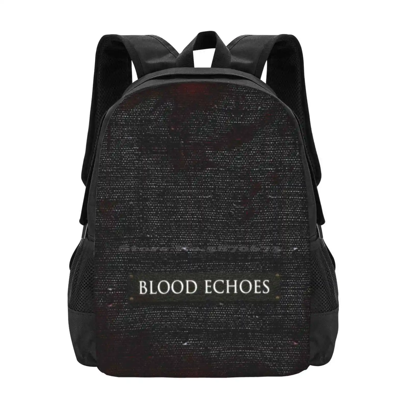 

Blood Echoes Bag Hot Sale Schoolbag Backpack Fashion Bags Bloodborne From Software Game Blood Echoes Horror Scary Dark Souls