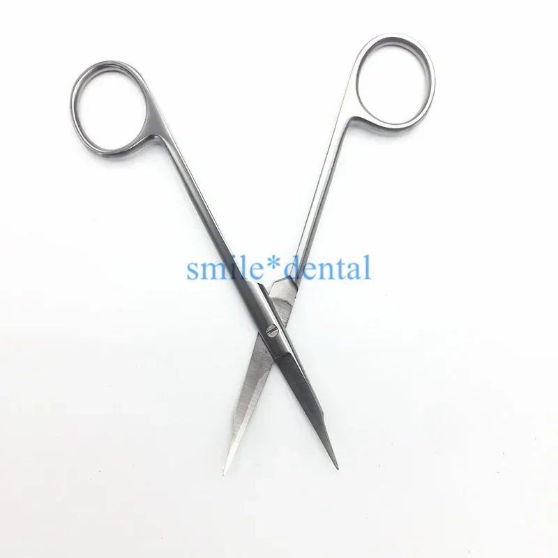 Tijeras para tabique de acero inoxidable, herramienta de plástico Nasal de 13cm, Stevens curvadas, tijeras para tenotomía, tijeras para tejer