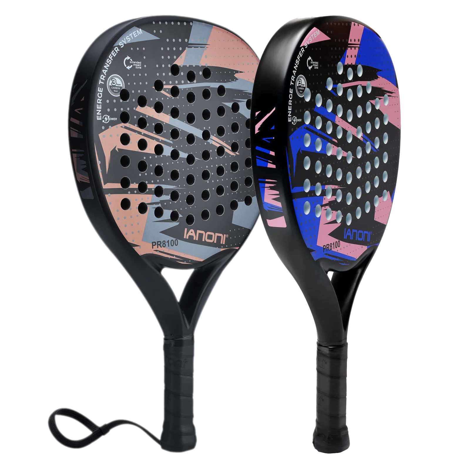 CASTON SPORTS Top Quality Design Professional CN Manufacturer Custom Carbon Fiber Pala Padel Racket Paddle Tennis Racket