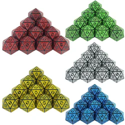 D20 Polyhedral Dice 10PCS 20 Sided DND Game Dice Set for D&D RPG Playing Table Game Entertainment Supplies