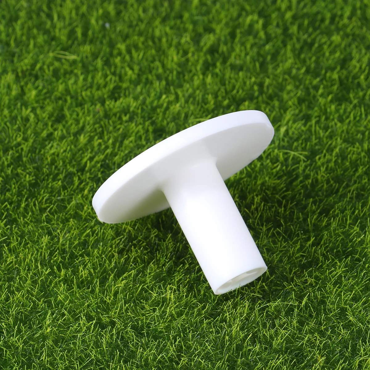 

10 Pcs Driving Range Mats Accessories Golf Tee Castle Tees Practice White Rubber