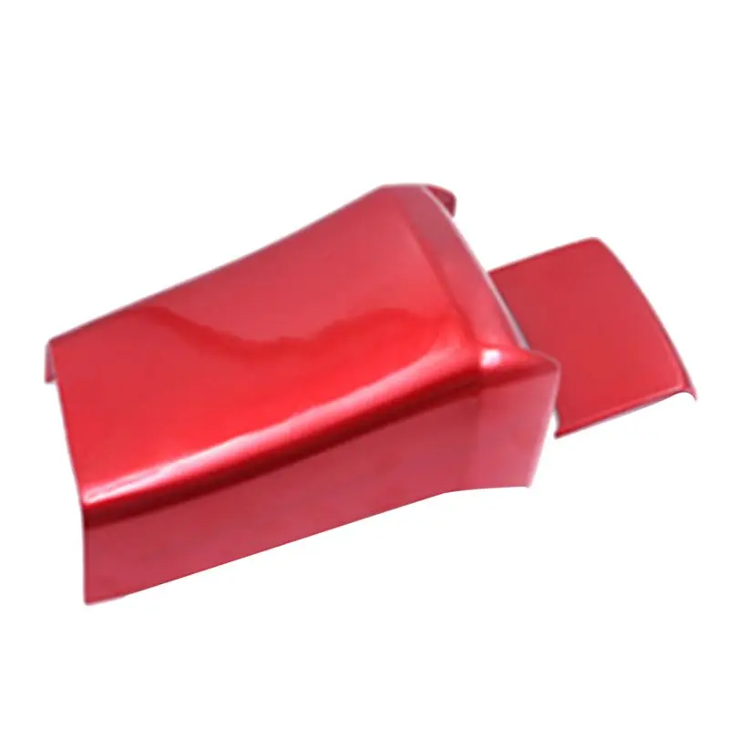 

RED Rear Armrest Storage Box Anti Kick Panel Cover Trim Parts For Honda Civic 10Th 2016-2021 2PCS