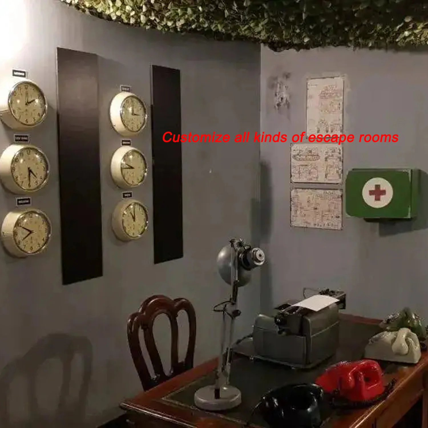 Customized Props Fee for Escape Room Game Design According to Your Ideas EX ZYU